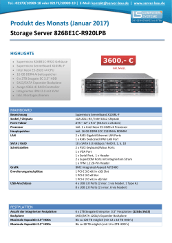 Storage Server 826BE1C-R920LPB