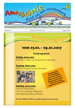 Dorffest in Neichen