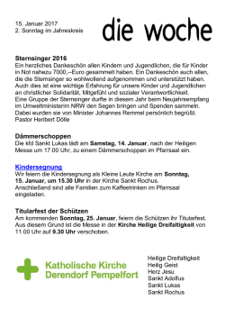 herunterladen! - Katholische Kirche Derendorf Pempelfort