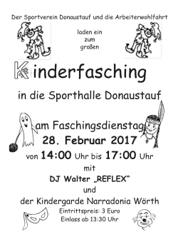 inderfasching - des Sportvereins Donaustauf