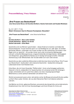 Drei Frauen aus Deutschland&ldquo; uen aus