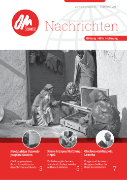 Nachrichten - OM Schweiz