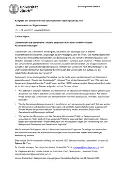 Gemeinwohl und Eigeninteresse