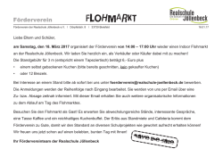 flohmarkt - Realschule Jöllenbeck