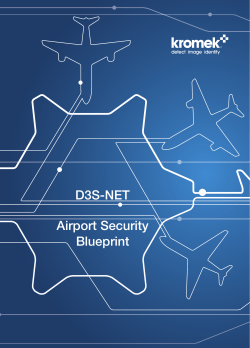 D3S-NET Airport Security Blueprint