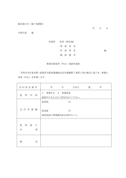 様式第6号（第7条関係） 年 月 日 宇陀市長 様 申請者 住所（所在地） 事