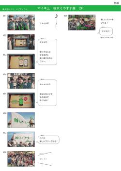 マイネ王 端末そのまま篇 CP