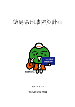 徳島県地域防災計画