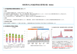 南相馬市公共施設等総合管理計画（概要版）