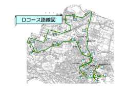 Dコース路線図