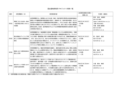 別紙 - 国立極地研究所