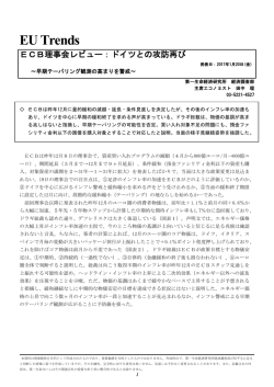 Economic Indicators 定例経済指標レポート