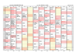 H28大洗小学校年間行事予定（案）