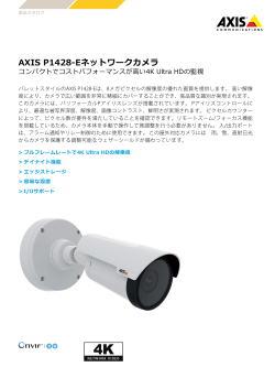 AXIS P1428-Eネットワークカメラ
