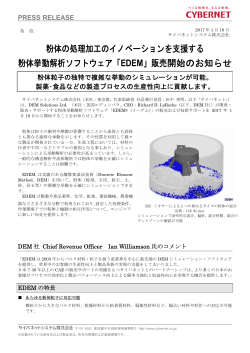 PDF版（246KB） - サイバネットシステム