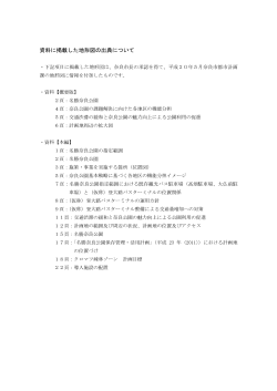 資料に掲載した地形図の出典について