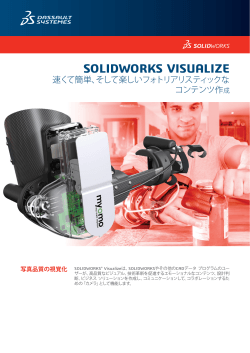 SOLIDWORKS Visualize データ シート Now