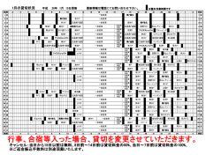 1月の予約状況