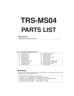 TRS-MS04 - PSR Tutorial