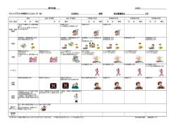 様予定表 立案日 . . ステントグラフト内挿術クリニカル