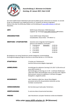 Infos unter www.skilift-erlacker.ch (  Skirennen)