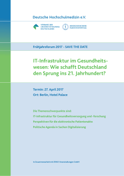 Z1704-01 Frühjahrsforum 2017 Dt. Hochschulmedizin.indd
