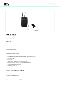 TXS-820LT