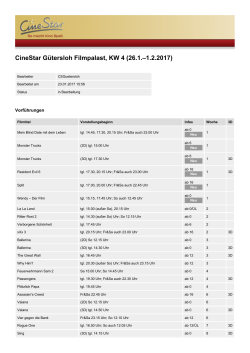 Programm CineStar KW 4