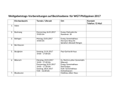 Dekanate WGT Termine Philippinen 2017 (2)
