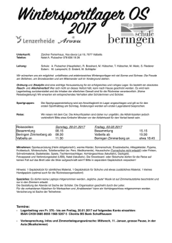 Infobrief 2017 - Schule Beringen
