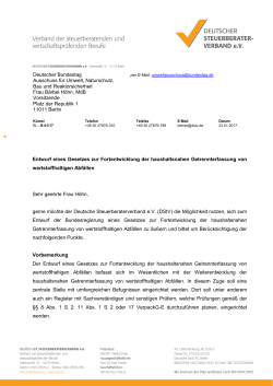als PDF - Deutscher Steuerberaterverband