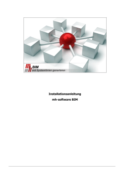 Installationsanleitung mh
