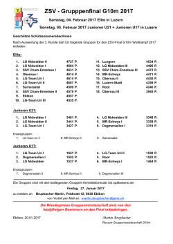 Gruppenmeisterschaft ZSV