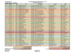 Jahresdienstplan KFB 2017