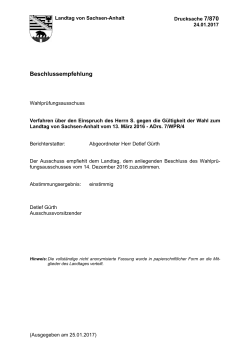 PDF, 29kb - Landtag Sachsen-Anhalt - Land Sachsen