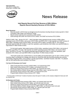 Earnings Release Q4 2016