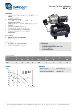 EPA 15-3 - Zehnder Pumpen GmbH
