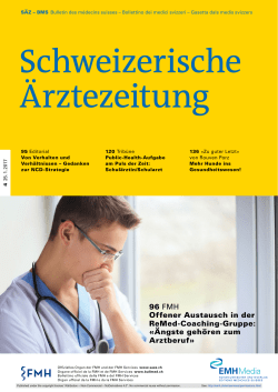 Schweizerische Ärztezeitung 04/2017