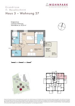 Haus 3 – Wohnung 27 - Wohnpark Kammerwiesen
