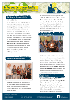 Infobrief - Jugendstelle Ebersberg