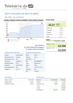 DAX ® SonstOS Call 2017/12 (BNP)