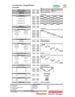 FLL_Junior und SemiFinal_Zeitplan