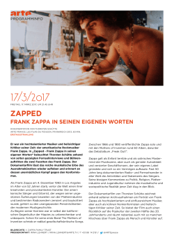 Zapped - Arte Presse
