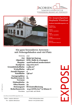 Info  - Jacobsen Immobilienagentur