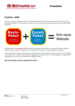 Preisliste - AB-Multimedia.net