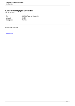 Kalender - Ereignis-Details
