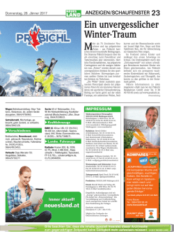 Ein unvergesslicher Winter-Traum