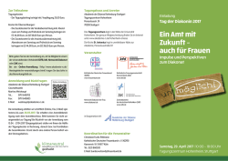 Ein Amt mit Zukunft &ndash; auch f&uuml;r Frauen