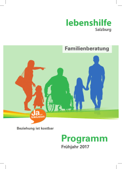 Programm - Lebenshilfe Salzburg