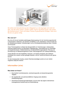 Informatiker / Software Engineer